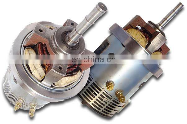 OD 126 mm 2000 rpm brushed high speed permanent magnet electric dc motor 24v 800w BMM352