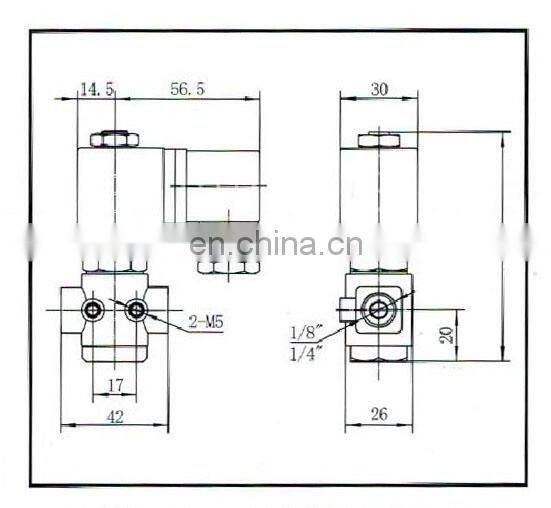 GOGO Normally Open 2 Way Pilot Diaphragm Brass solenoid valve water flow control 1/8" BSP 24V DC 2.5mm/3mm NBR 0-16bar/10bar
