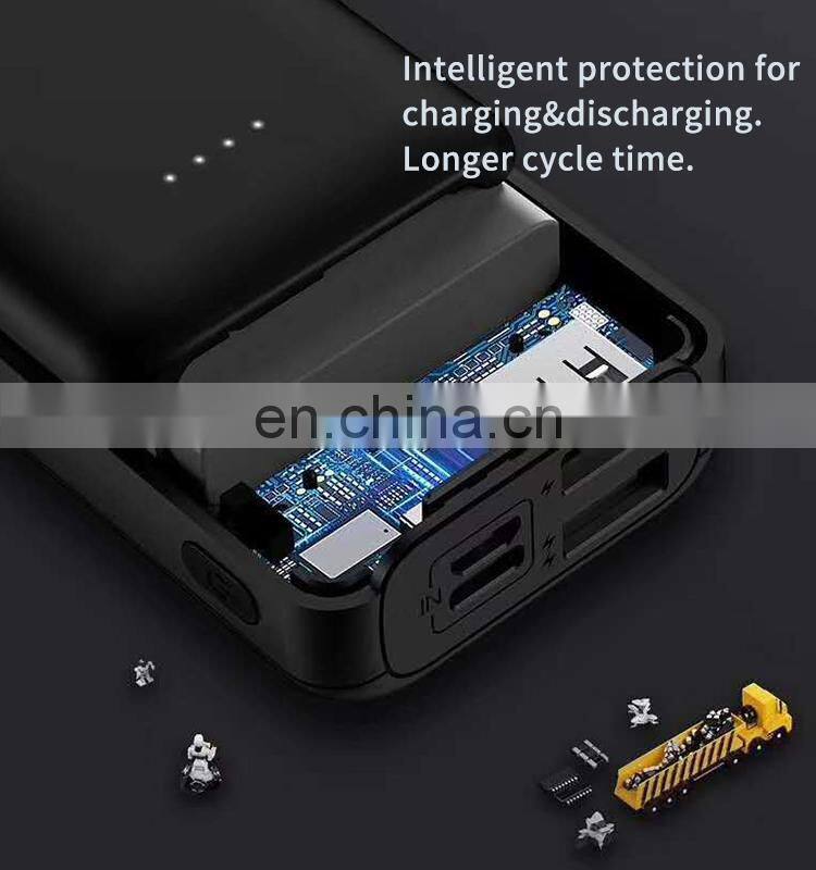 Small Size Slim 10000mAh Li-polymer Battery Charger Power Bank