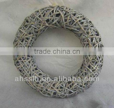 2013 new lovely shap woven willow home Christmas decoration