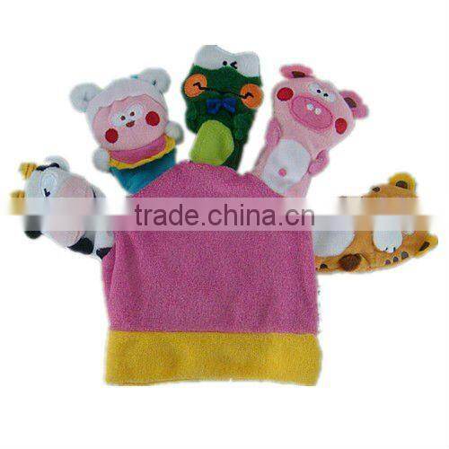 kids plush animals hand puppets
