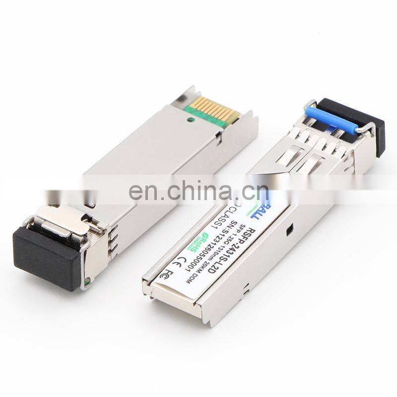 1.25G SFP 1310nm 20Km Optic Transceiver Module