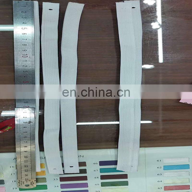 Rolls Waist Wig Underwear White Knitted Custom Elastic Bands For Clothes