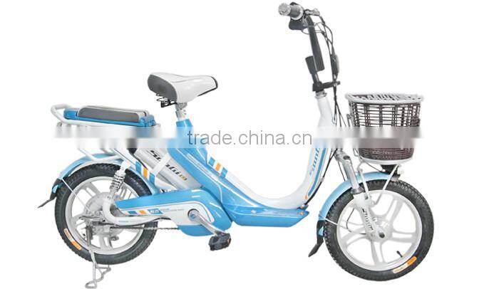 2015 new model 48v 240w lithium battery mini electric bicycle
