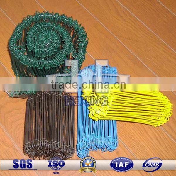 powder coated| pvc coated| plastic coated loop tie wire