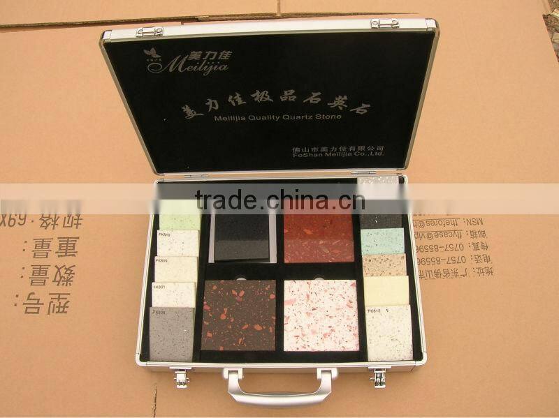 sell well stone display case with lock and key