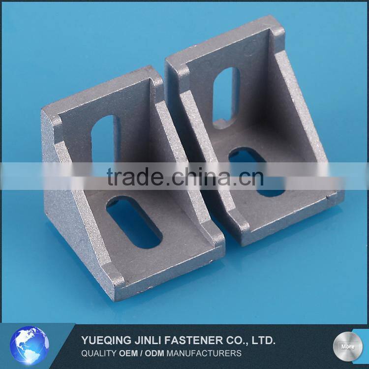 Jinli China Franchise Aluminum Bracket Heavy Duty Angle Brackets 4040