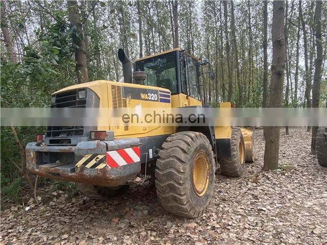 Nice working performance komatsu used wheel loader , Komatsu wa320-5 original condition loader , Komatsu loader