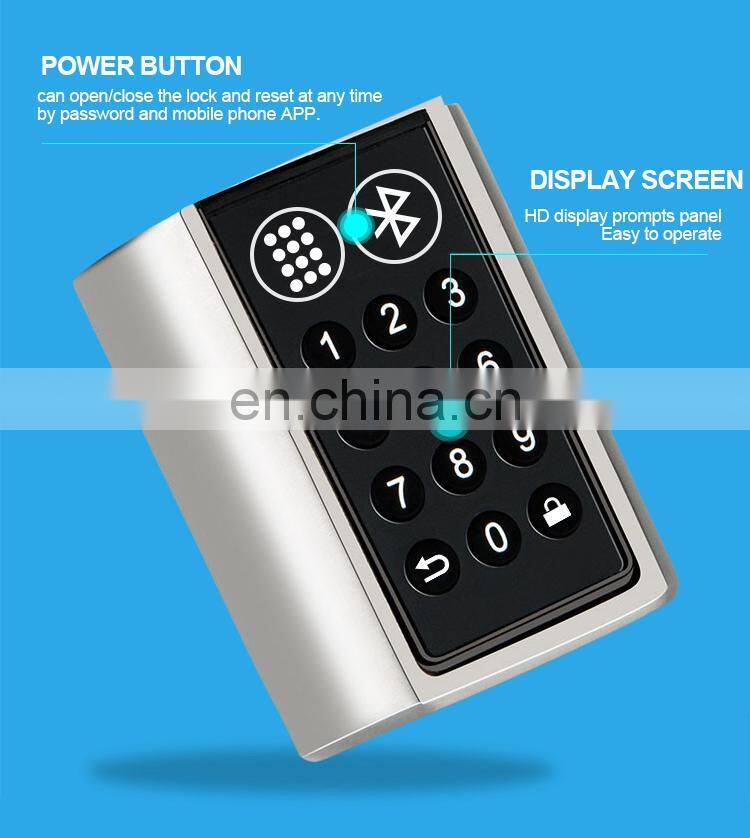 Electronic Smart Cylinder APP Lock Unlock by Code and Mobile App