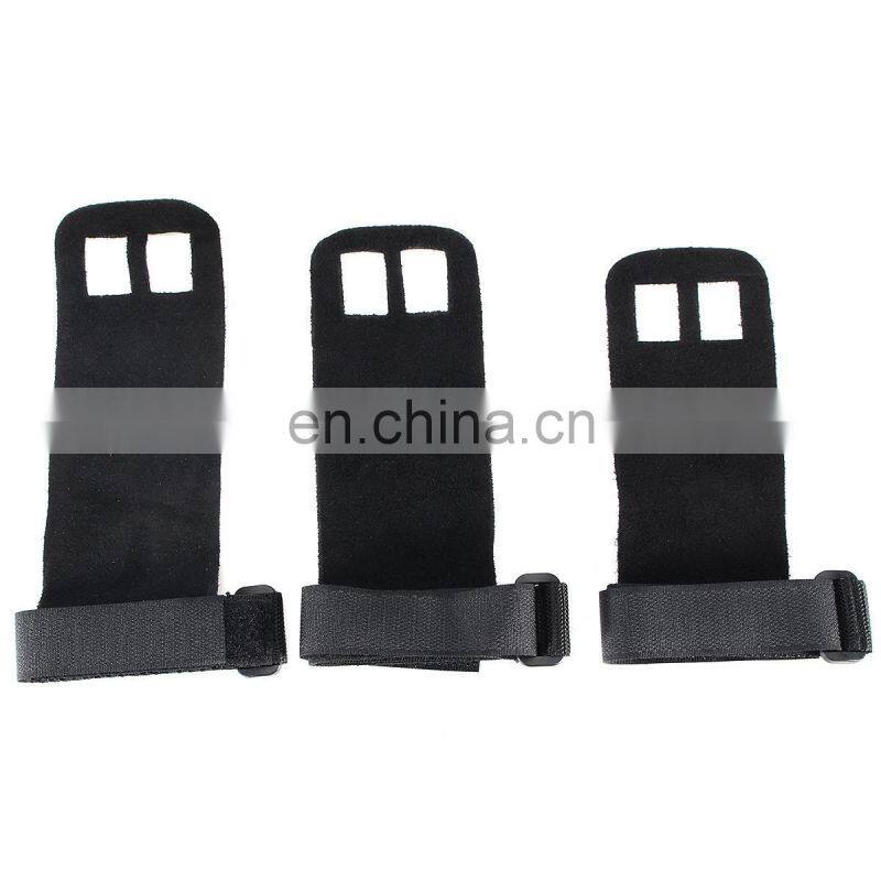 Custom logo wholesale price Weight lifting hand Grips CrossFit Gymnastics Palm Protector Gymnastics Leather workout Grip gloves