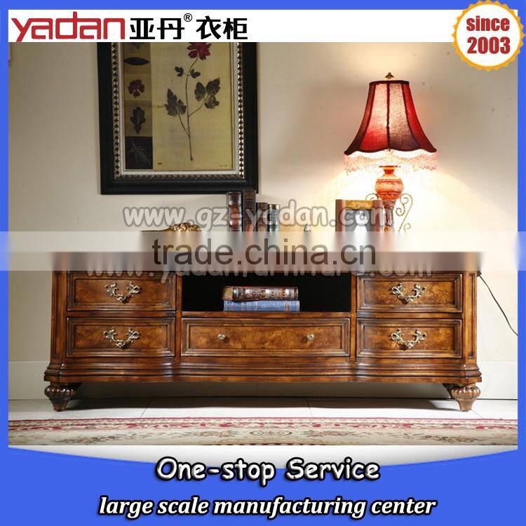 wholesale wood led tv stands, tv cabinet with glass showcase