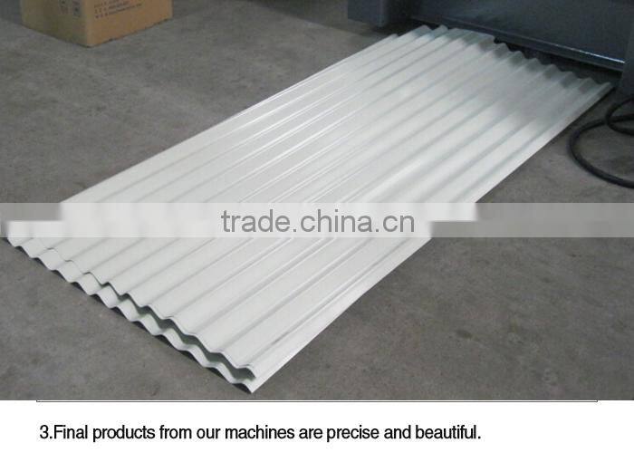 Colored Coils Sheet Roll Forming Machine With CE