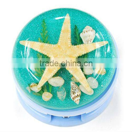 Souvenir gifts starfish resin paper stapler corporate gift