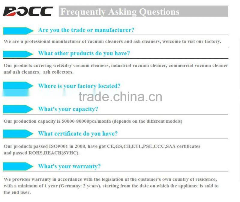 household dry and wet 3 in 1 electric hotel car industrial vacuum cleaner