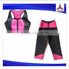 Custom thermal sweat vests neoprene slimming suit hot body shaper shapewear suit