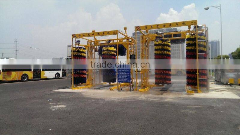 Automatic drive through truck cleaning tools, Drive through bus truck wash machine