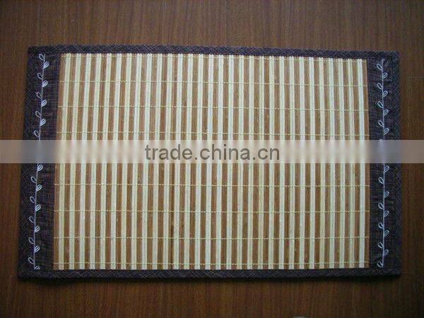 Fashion zhejiang good quality printed carpet products bamboo natural textile
