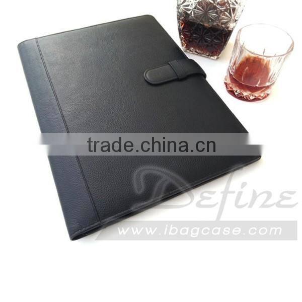 Classic Leather Portfolio Made In China Factory