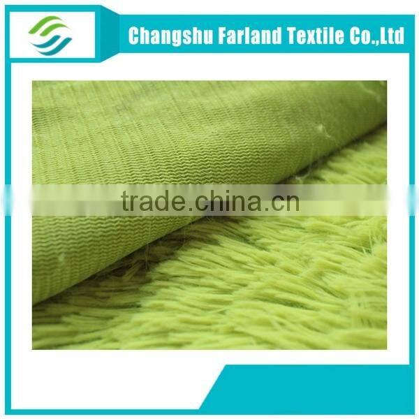 long pile plush fabric for rug