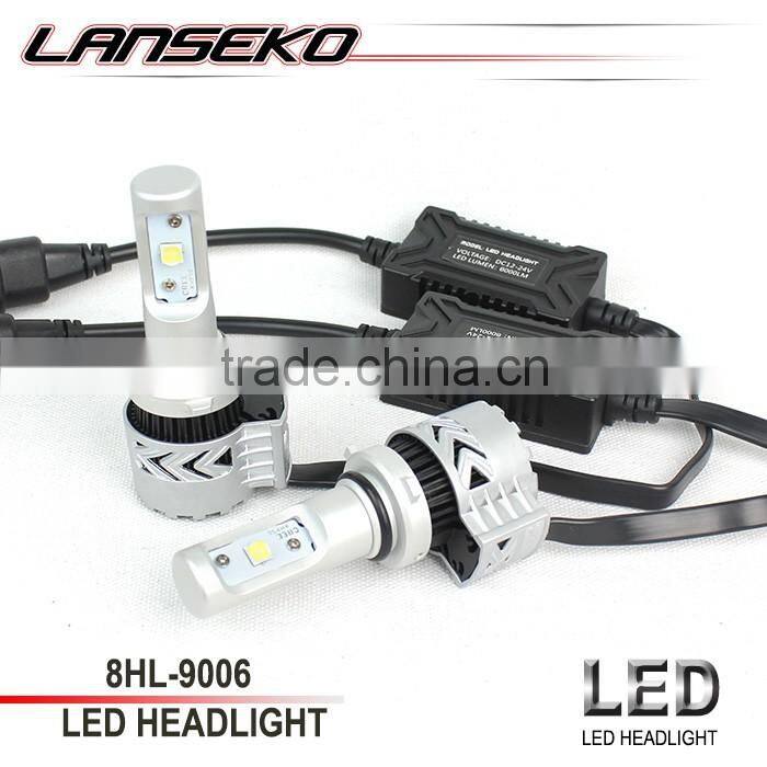 Wholesale Auto Parts LED Headlight 12v 6000LM g8 cr--ee led headlight 6500K