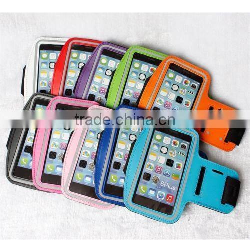 Sports Armband Case for iPhone 6/6 plus running neoprene Sports Armband phone case blue