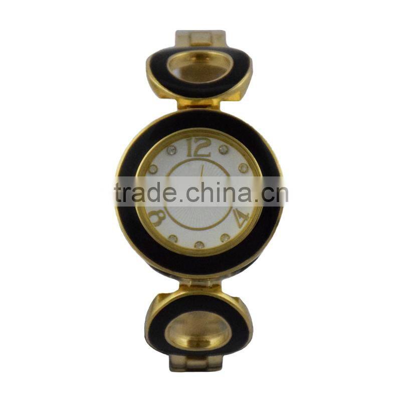 Unique Bracelet Bangle Watch Quartz Stainless Steel Women Watch