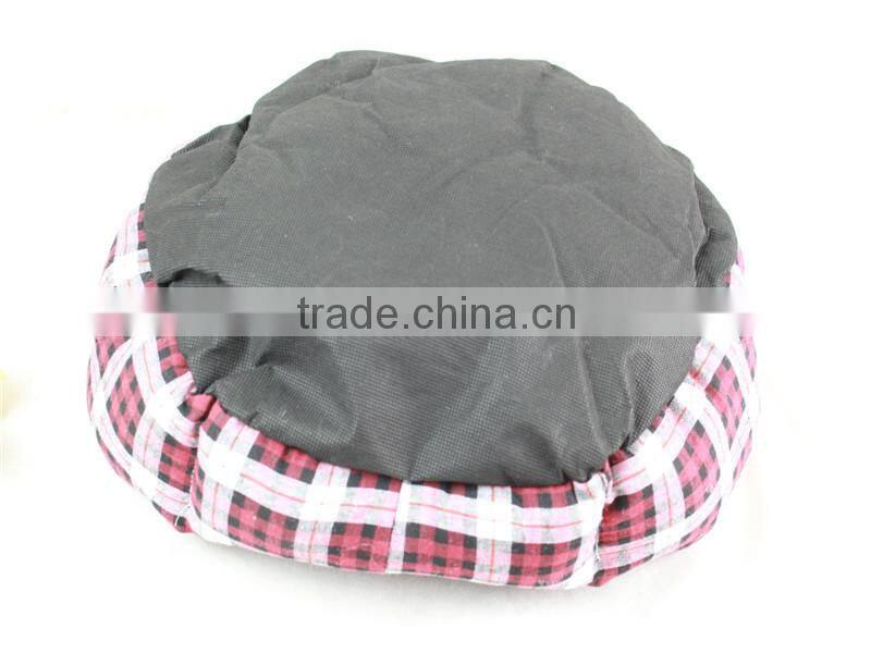 Luxury Pet Dog Bed & Checked Cloth Dog House For Sale