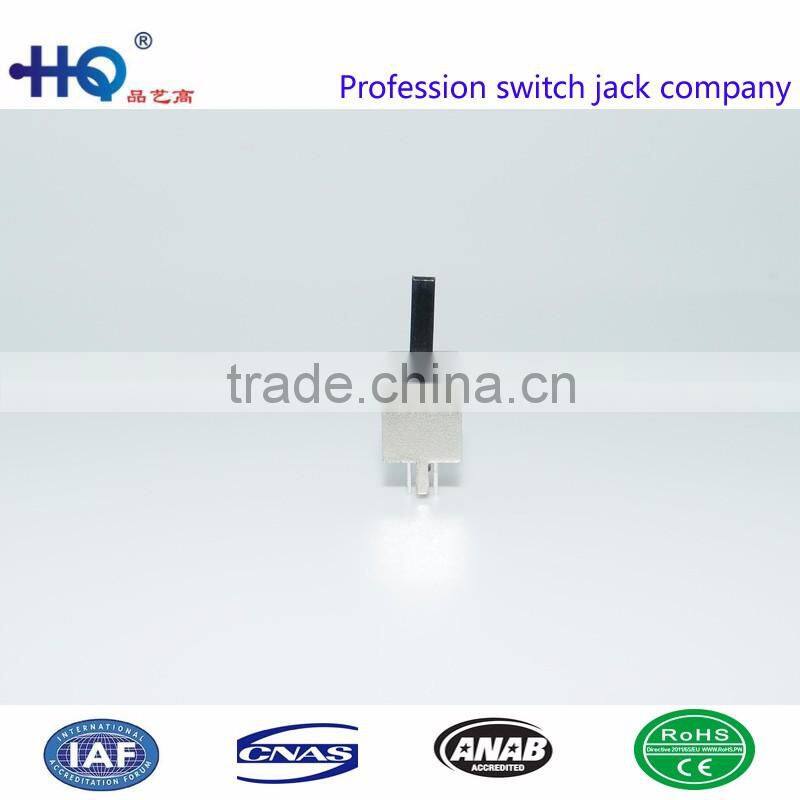 Affordable price vertical slide switches, 2p2t slide switches,SS-22d06