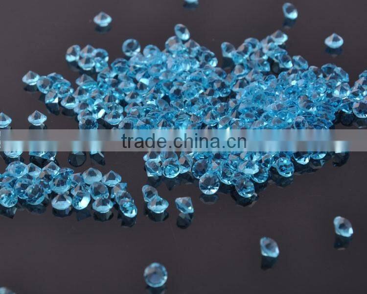 Diamante confetti, clear crystal point back chatons for for decoration