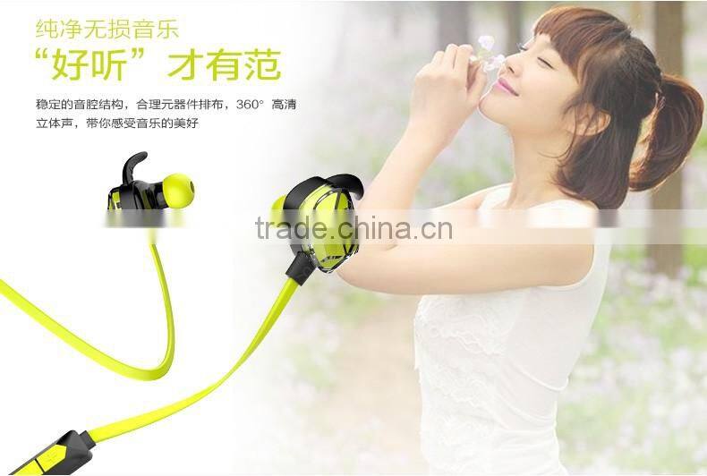 USAMS BG Bluetooth Earphone Shockproof Universal for Android/IOS System Sport Stereo in ear Headphone with Mic MT-5206