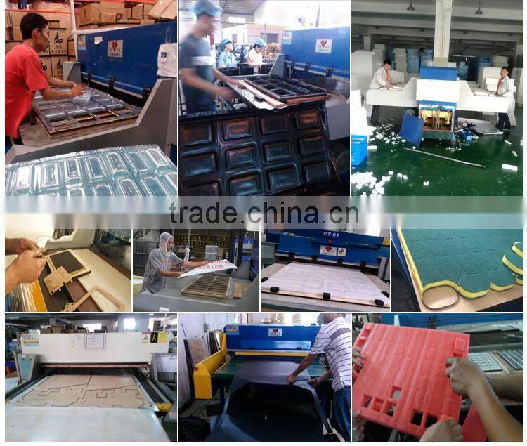hydraulic automatic pvc sponge flooring press cutting machine