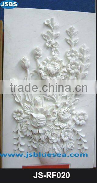 Hand craft of beautiful woman marble relief statue