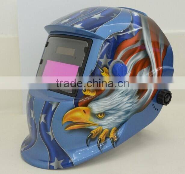 2014 New Custom Decal Auto Darkening Welding Helmet Welder Full Face Shield CE EN 379