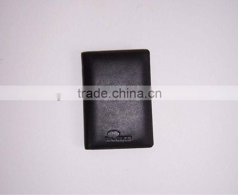 Exquisite A6 PU Leather Notepad Holder With Pen