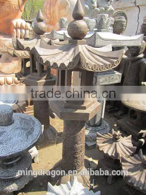 Chinese antique garden stone tower