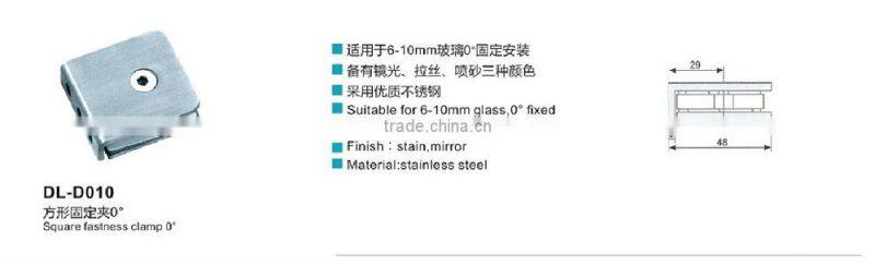 glass show door hanging glass door hardware (DL-D010)