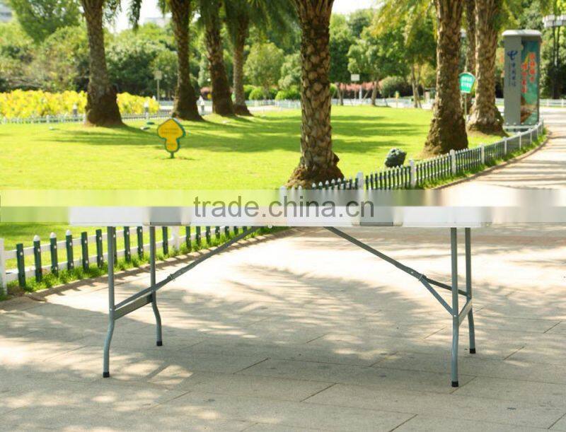 182cm long Portable popular aluminum folding dining table