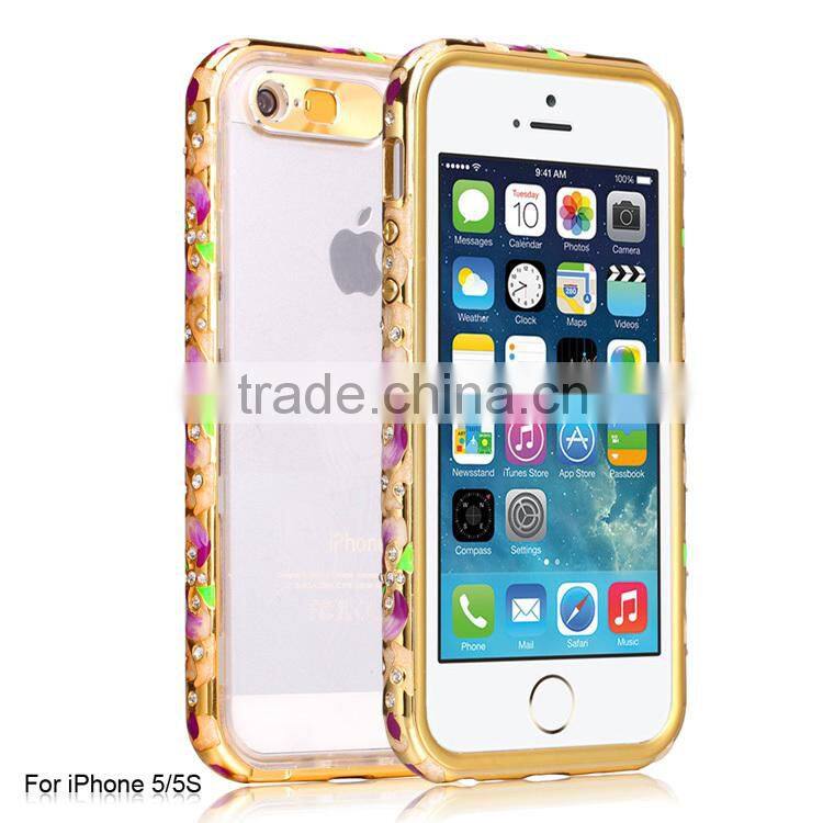 Hot Selling Metal Bumper with PC Cover for iPhone 5