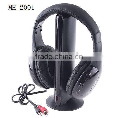 FM wireless headsets with receiver