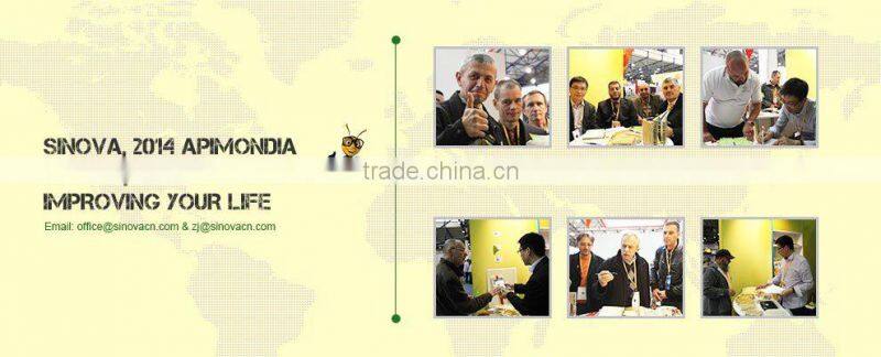 Yellow color plastic pollen collector for beekeeping