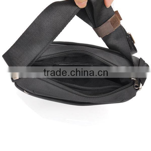 fashion black mini oblique cross package waterproof handbags tool to easy carry