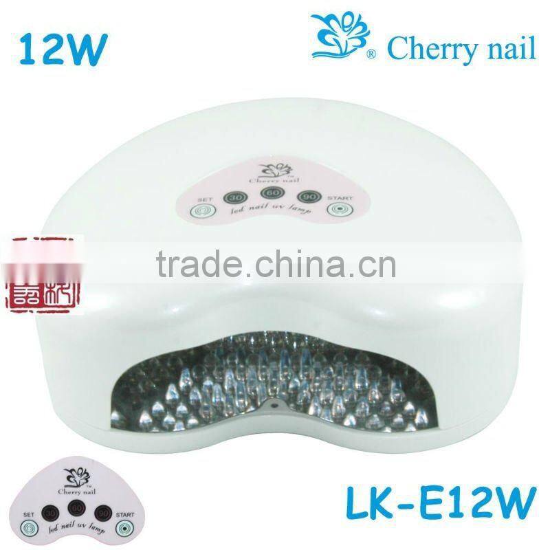 LK-E12W UV lamp for nail dry curing led lamp for gel nails