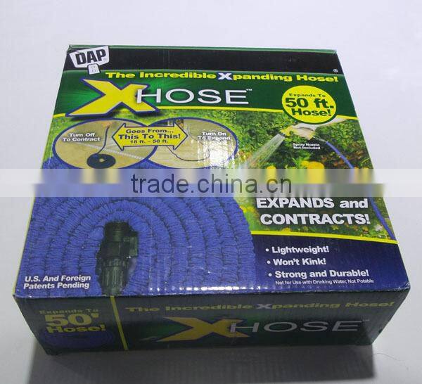 latex expandable jets garden hose pipe reel