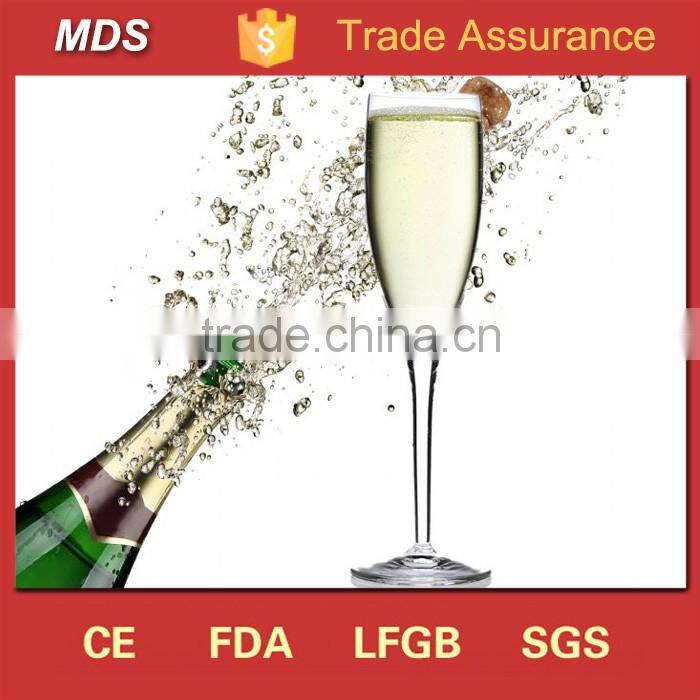 Novelty saucer vintage champagne flute glasses for wedding