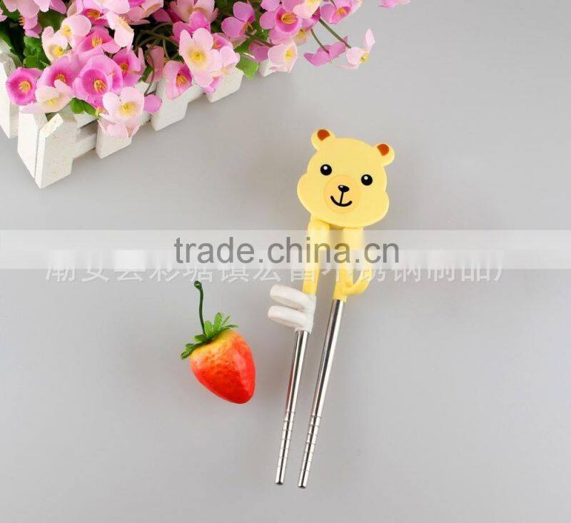 new products looking for distributor kids training stainless steel chopsticks