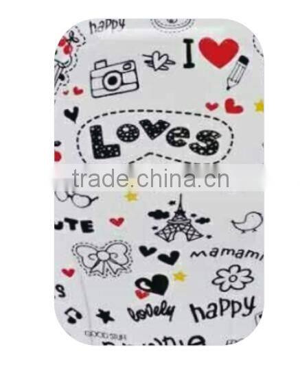 100% new PC material trolley luggage/PC Zip suitcase/Cabin size suitcase/pc printing trolley case/pc film trolley bags