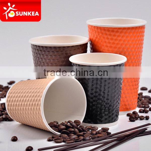 Disposable tea coffee paper pineapple cup