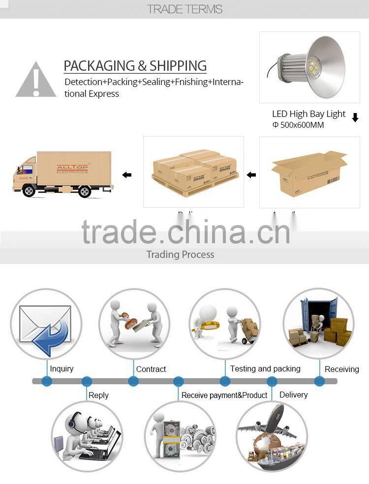 High qulity aluminum casing 300w cheap led industrial high bay light