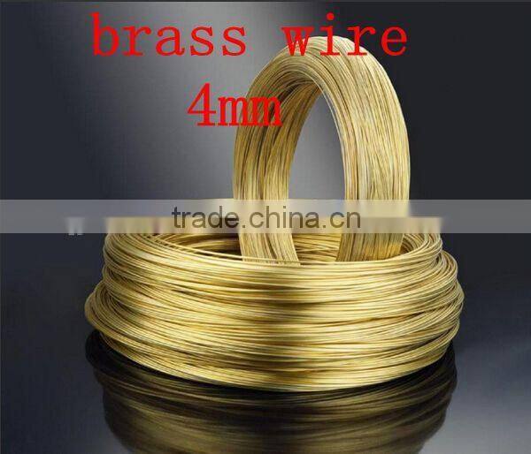 flat brass wire