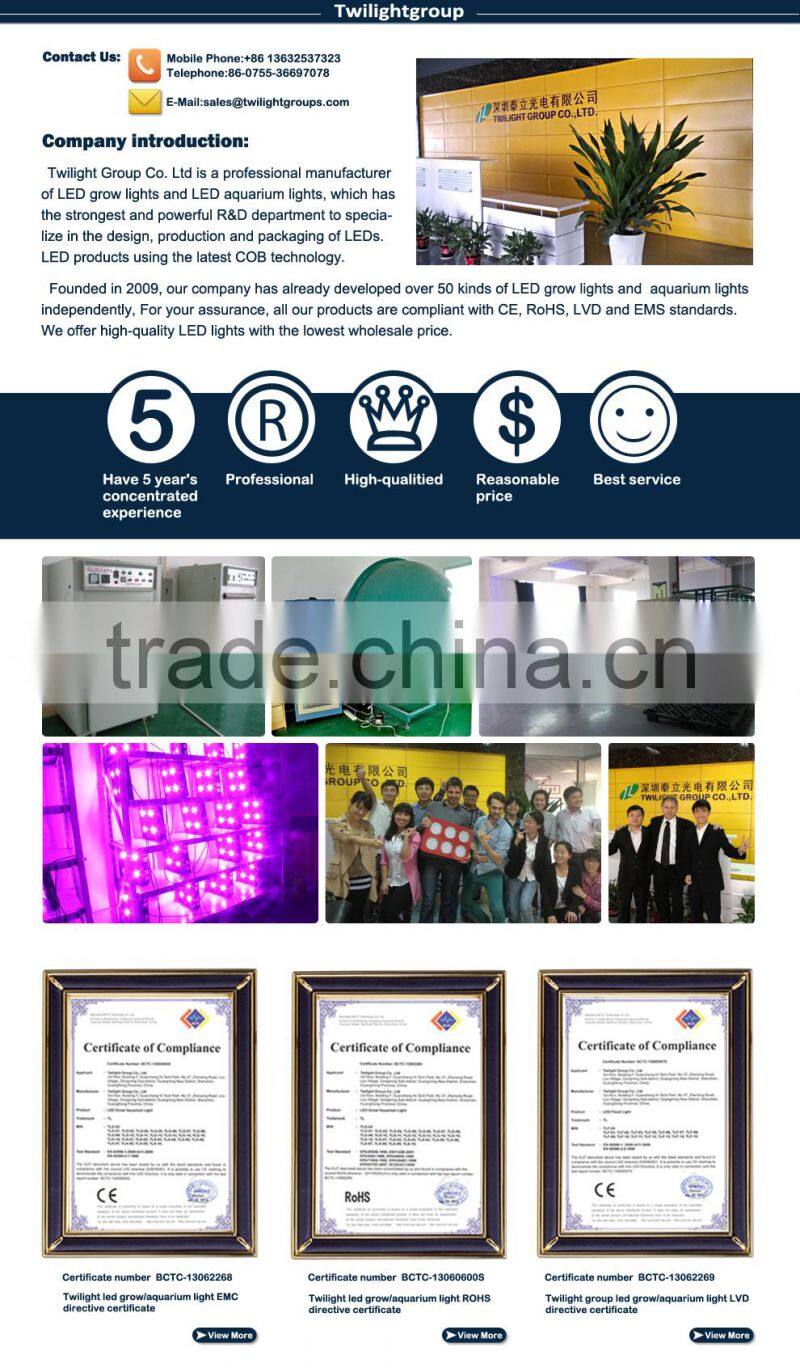 165w programmable led aquarium lighting for cora reef